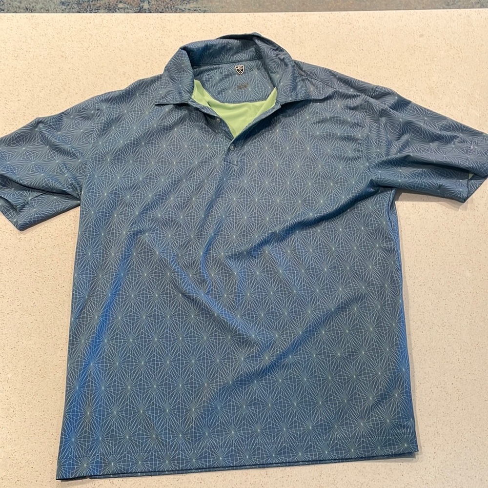 Nike | Men Blue Golf Polo